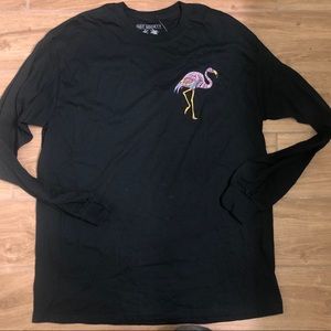 Black Long Sleeve Riot Society T-shirt-Size L-NWOT